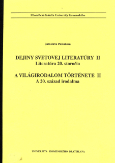 Dejiny svetovej literatúry II: Literatúra 20. storočia